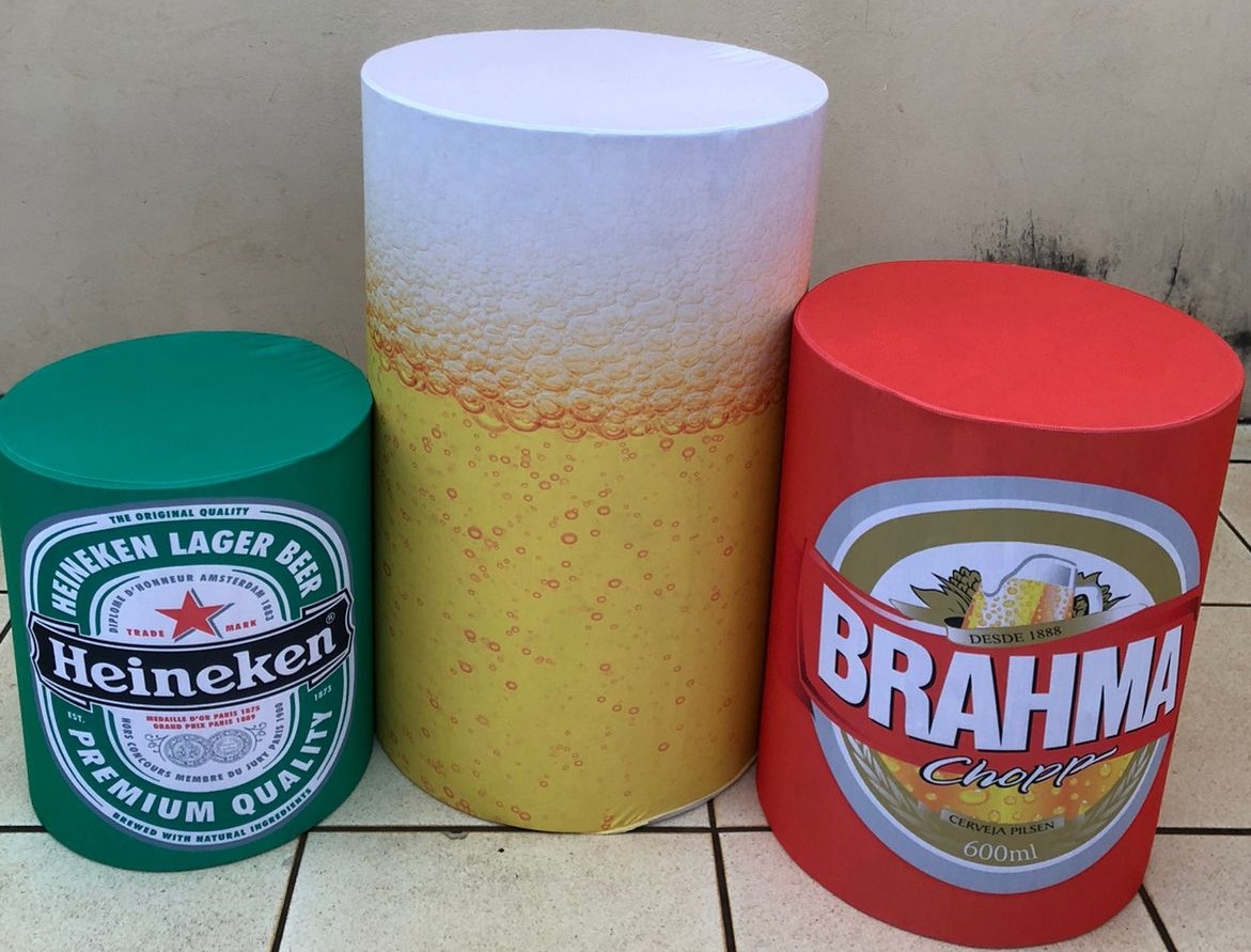 Boteco Copo Cerveja Brahma Heineken - Cilindro Redondo Pmg - FOCUSEVENTOSJATAI