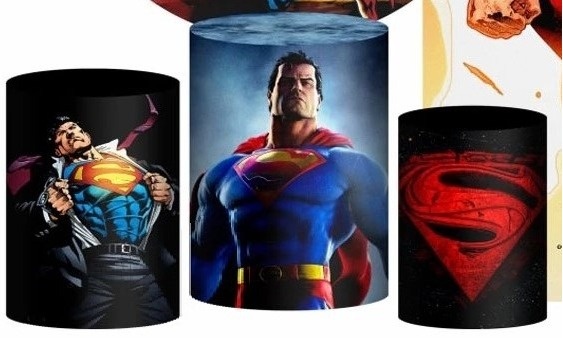 Super Man Retro Cilindro Redondo Pmg - FOCUSEVENTOSJATAI