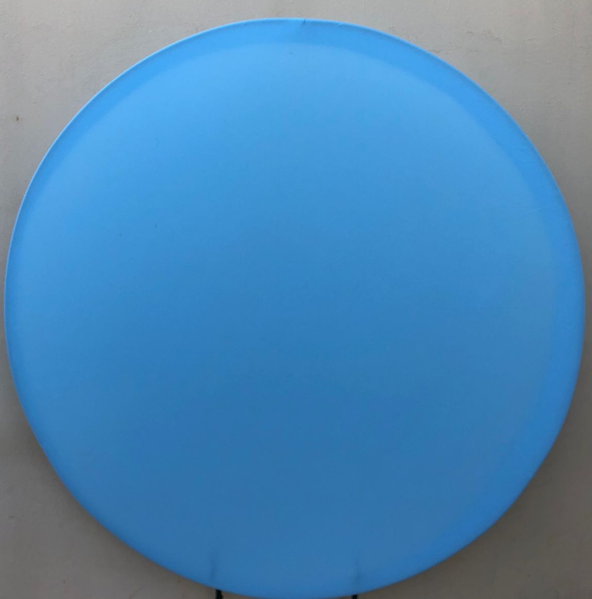 Azul Claro Liso Painel Redondo 150Cms - FOCUSEVENTOSJATAI