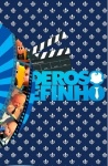 Poderoso Chefinho Boss Baby Fundo Azul Royalcilindro Redondo Pmg - imagem 3