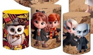Harry Portter Cute 3D Cilindro Redondo Pmg - FOCUSEVENTOSJATAI