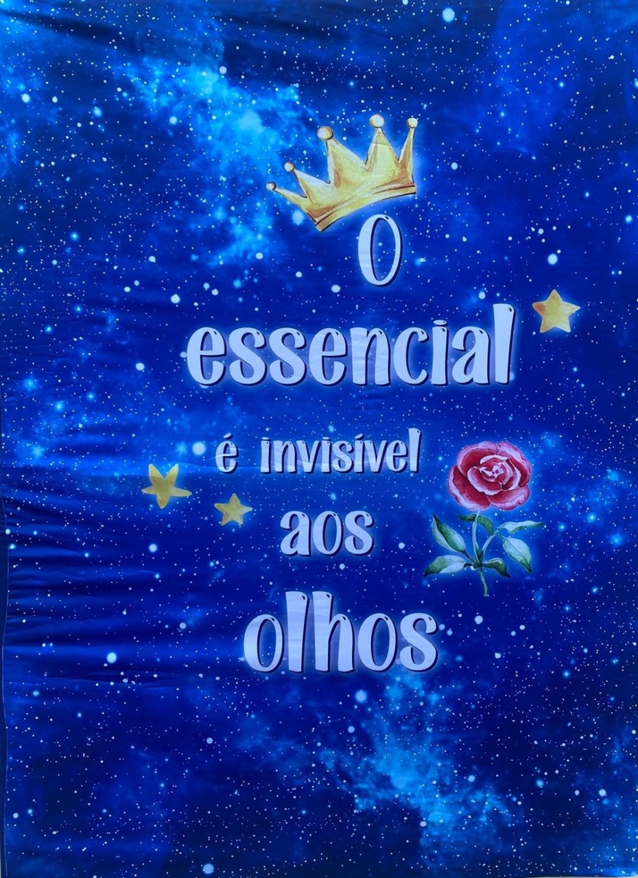 Pequeno Principe Essencial Painel Retangular 220X150Cm - FOCUSEVENTOSJATAI