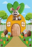 Pascoa Casinha Cenoura Cilindro Redondo Pmg - imagem 3