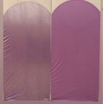 Lilás Dourado Furta-Cor Fundo Rosa Seco Painel Romano 200X100Cm - imagem 1