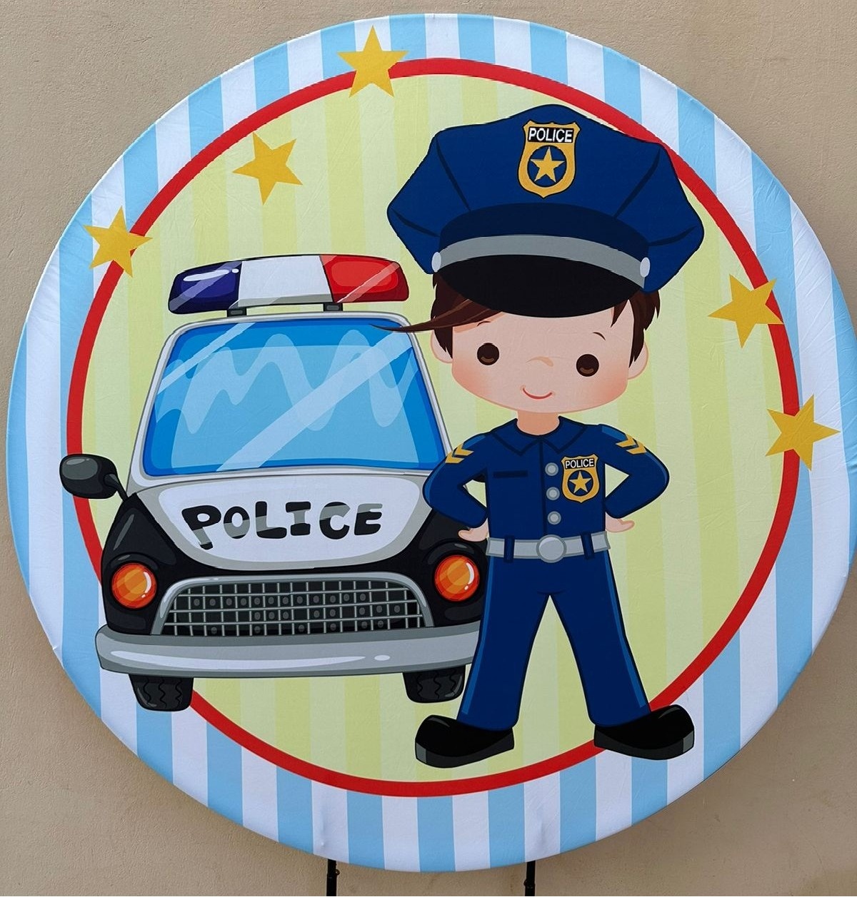 Policia Militar Painel Redondo 150Cm - FOCUSEVENTOSJATAI
