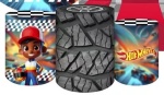 Hot Wheels 3D Curte Moreninho Pelezinho Cilindro Redondo Pmg - imagem 1