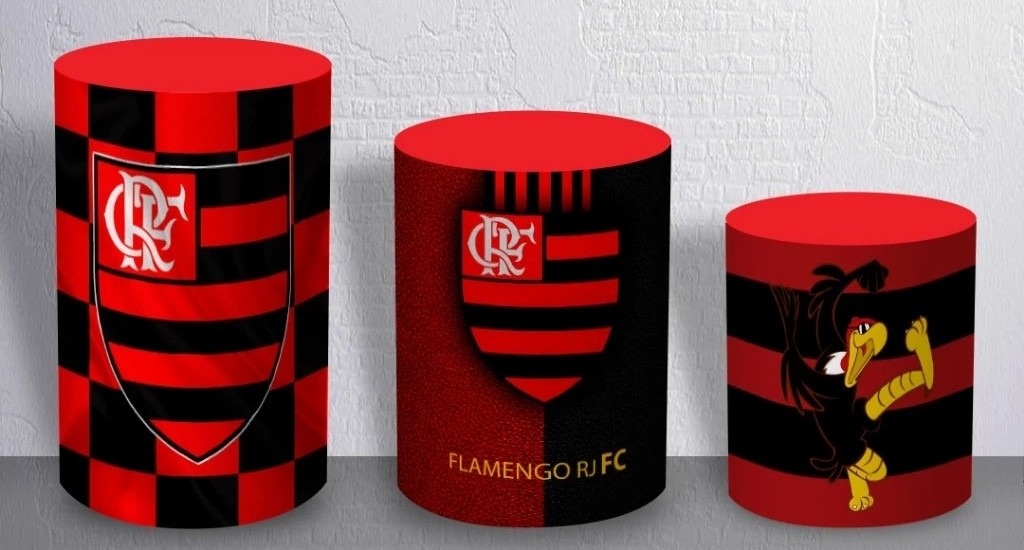 Futebol Flamengo Rj Fc Cilindro Redondo Pmg - FOCUSEVENTOSJATAI