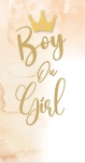 Chá Revelação Boy Ou Girl Marron Claro Painel Redondo 150Cm - imagem 3