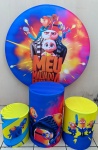 Meu Malvado Favorito Painel Redondo 150Cm - imagem 2