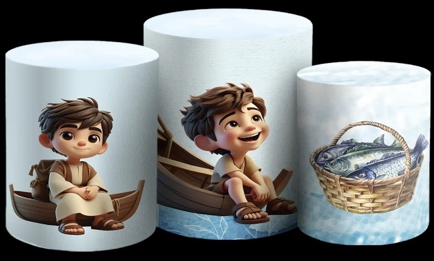 Religioso 3D Tu És Pedro O Pescador Cilindro Red Pmg - FOCUSEVENTOSJATAI