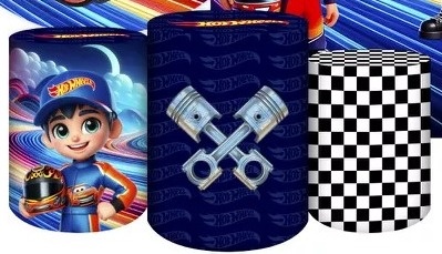 Hot Wheels 3D Curte Miguelzinho Cilindro Redondo Pmg - FOCUSEVENTOSJATAI
