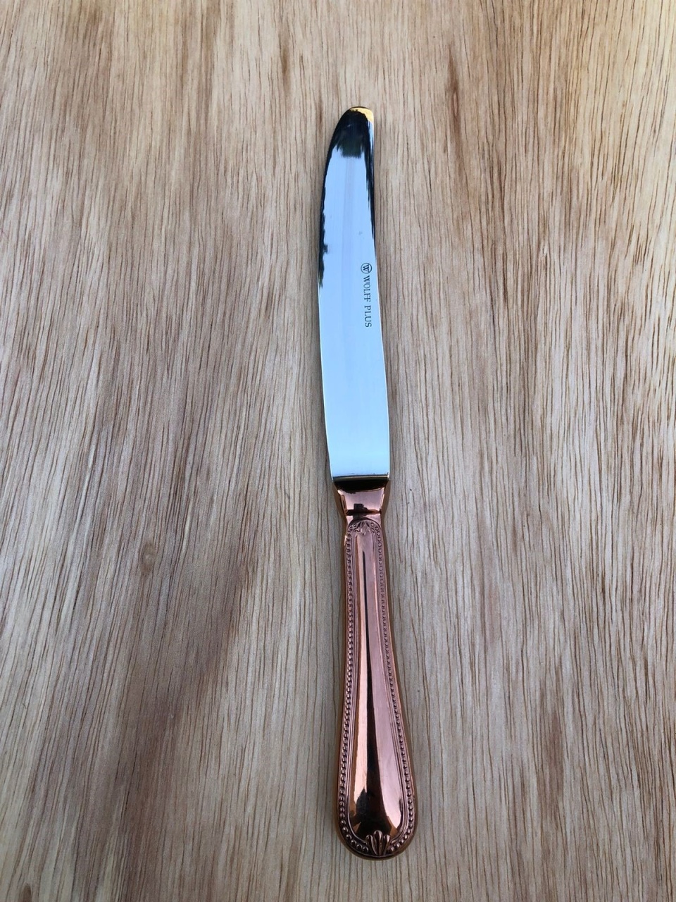 Faca de Sobremesa Geneve Rose Gold 21Cm - FOCUSEVENTOSJATAI