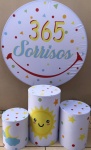 365 Sorrisos Sol Amarelo - Painel Redondo 150Cms - imagem 2