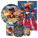 Hot Wheels 3D Curte Moreninho Pelezinho Cilindro Redondo Pmg - imagem 2