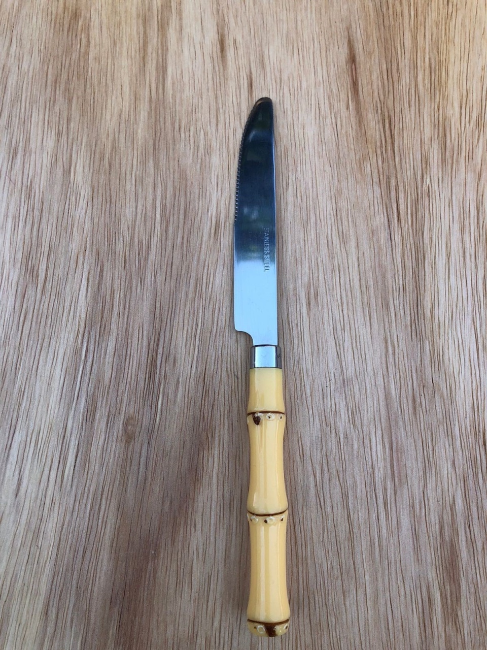 Faca de Mesa Bambu 22Cm - FOCUSEVENTOSJATAI