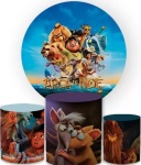 Arca de Noé 3D Animais Painel Redondo 150Cms - imagem 2