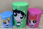 Meninas Super Poderosas Docinho Painel Redondo 150Cm - imagem 2