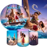 Moana O Filme 2 Alto Mar Painel Redondo 150Cm - imagem 2