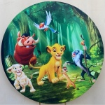 Rei Leao Mufasa Painel Reodndo 1520Cm - imagem 1