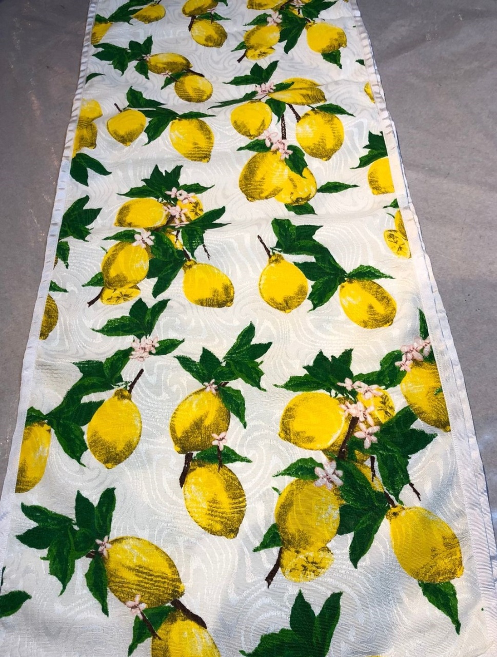 Caminho Limão Siciliano Jacquard 200X35Cm - FOCUSEVENTOSJATAI