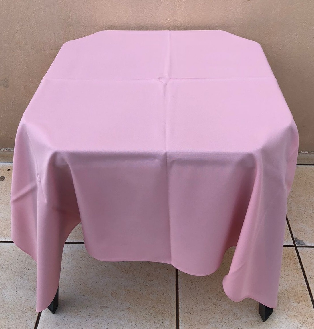 Forro Quadrado Rosa Seco Oxford 140X140Cm - FOCUSEVENTOSJATAI