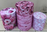 Minie Rosa Coração Rosa Cilindro Redondo Pmg - imagem 1