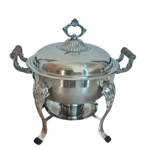 Rechaud Inox Colonial Zahav Redondo 5L - FOCUSEVENTOSJATAI