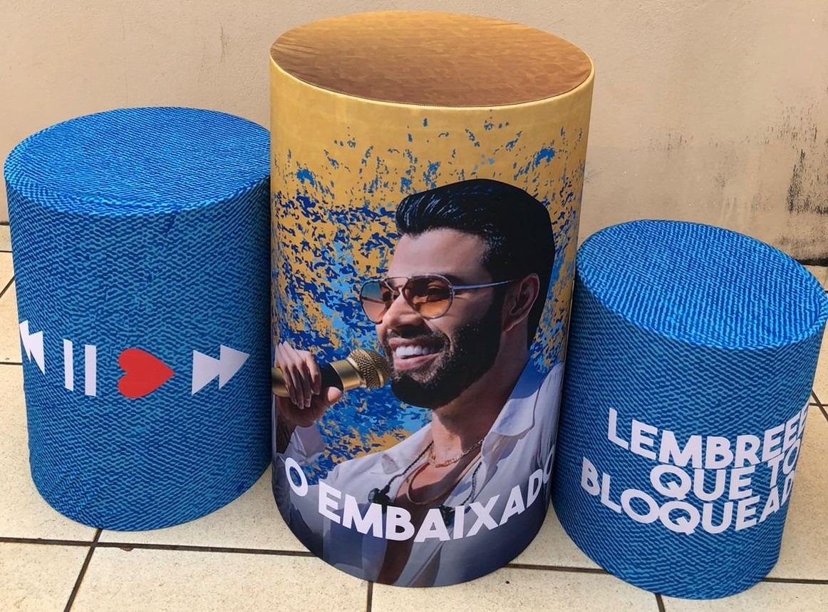Gustavo Lima Cilindro Redondo Pmg - FOCUSEVENTOSJATAI