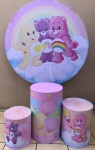 Ursinhos Carinhosos Arco Iris Painel Redondo 150Cm - imagem 2