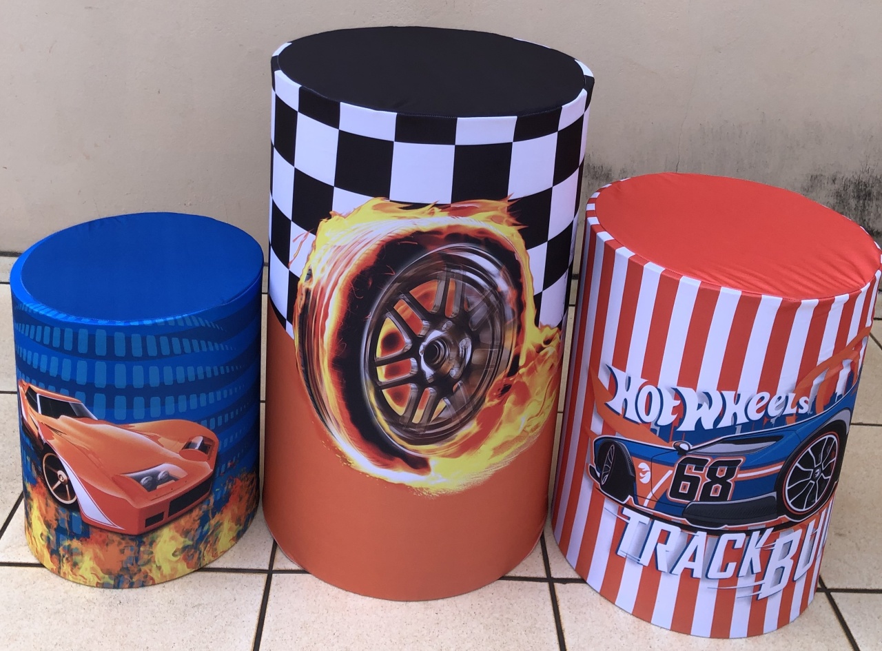 Hot Wheels Roda de Fogo Cilindro Redondo Pmg - FOCUSEVENTOSJATAI