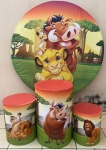 Rei Leao Baobá Cilindro Redondo Pmg - imagem 2