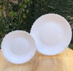 Prato Raso Vitrificado Branco Feston 27Cm - imagem 2