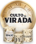 Ano Novo Culto da Virada Painel Redondo 150Cm - imagem 2