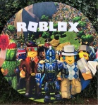 Roblox Azul Painel Redondo 150Cm - imagem 1