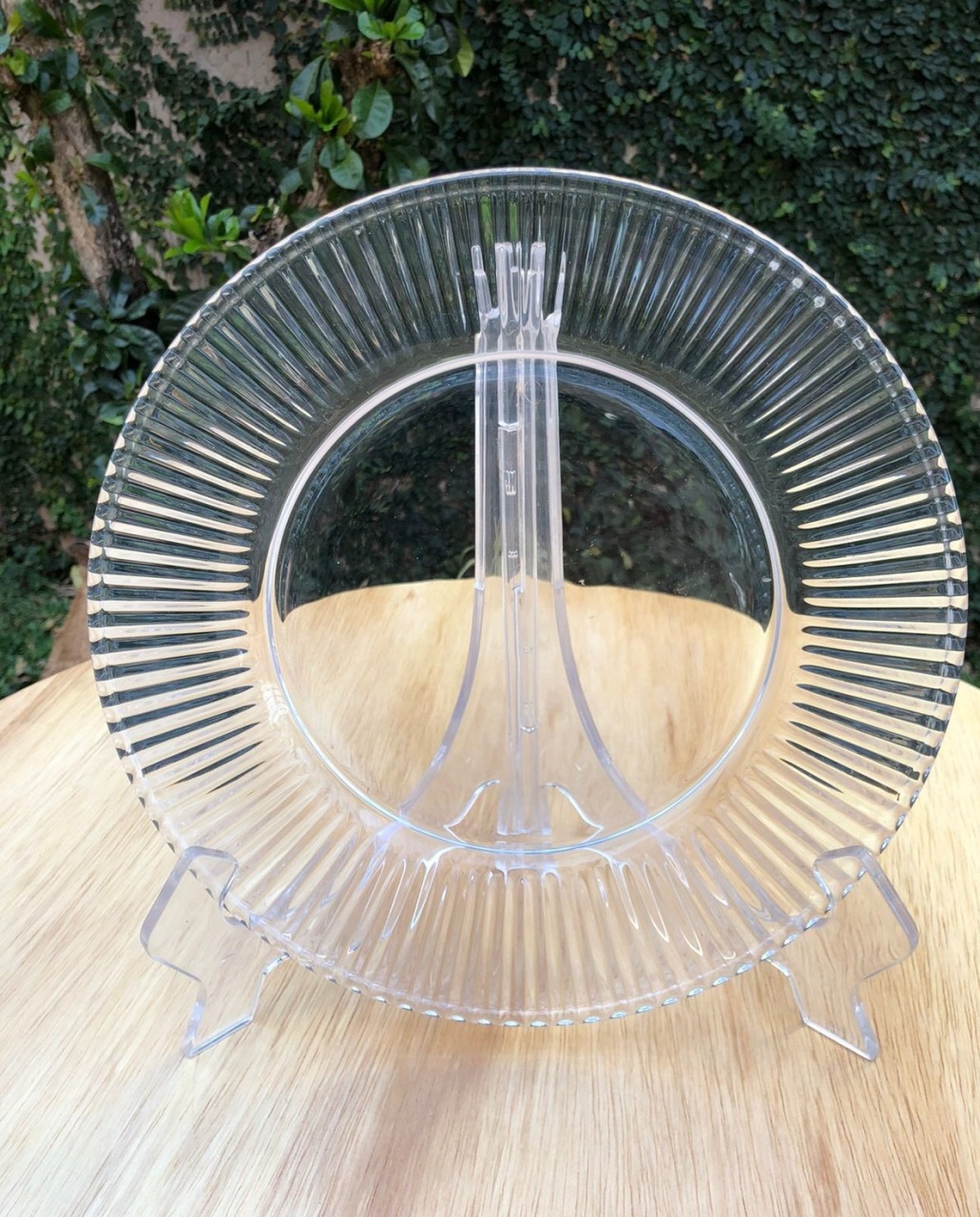 Prato Raso Cristal Transparente Renaissance 26Cm - FOCUSEVENTOSJATAI