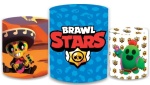 Brawl Stars Romano 200X100Cm - Fundo Laranja - imagem 3