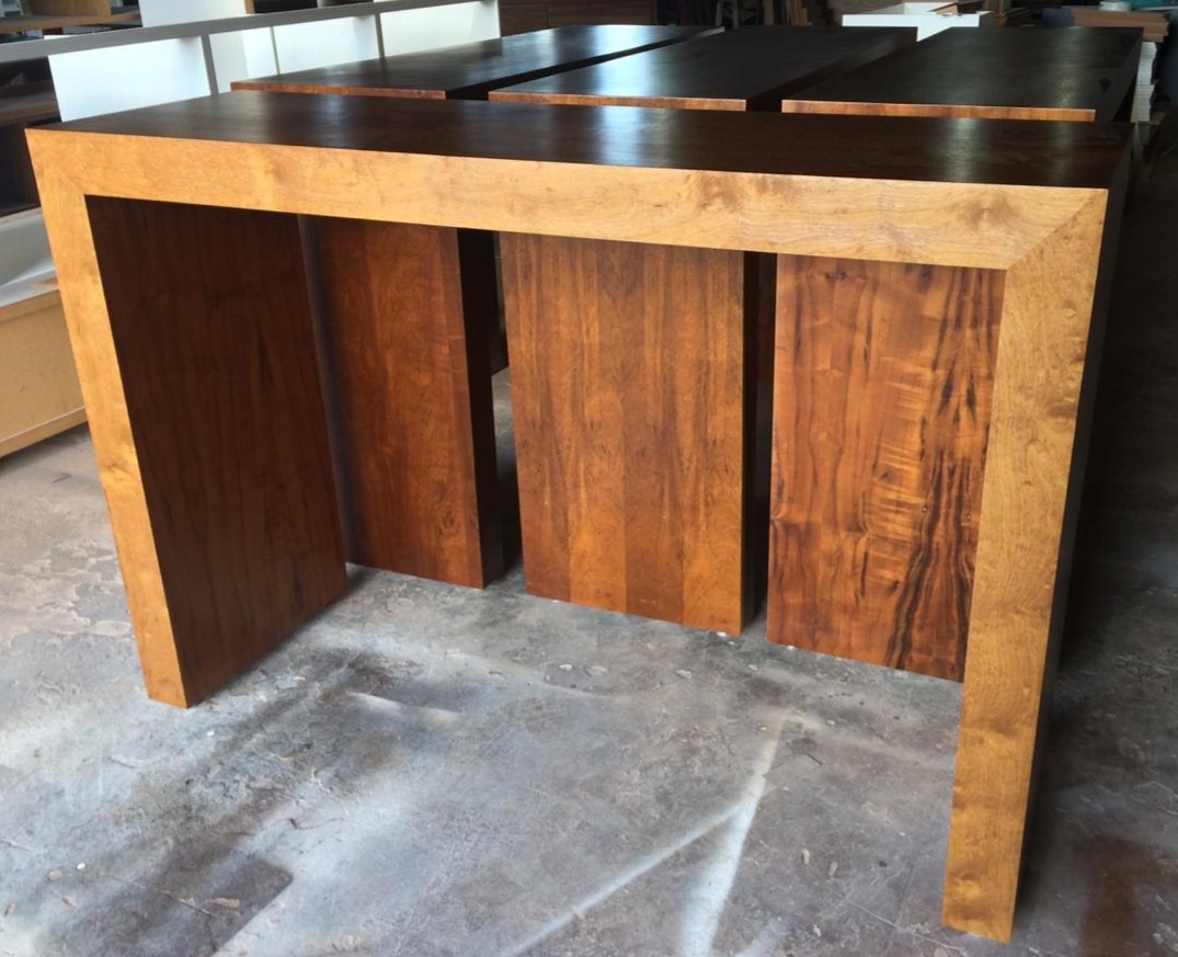 Mesa Aparador Bistro de Madeira Rustico Retangular 160X110Cm - FOCUSEVENTOSJATAI