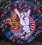 Rock Roll 1/2 Painel Redondo 150Cm - imagem 1