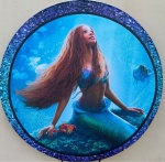 Sereia Negra Painel Redondo 150Cm - imagem 1