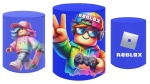 Roblox 3D Azul E Rosa Cilindro Red Pmg - imagem 1