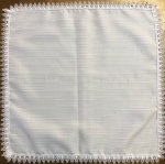 Guardanapo Branco Linhao Gripir Fino 40X40Cm - imagem 2