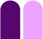 Lilas Liso 02 Fundo Roxo Liso 02 Painel Romano 200X100Cm - imagem 2