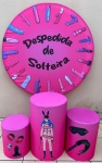 Despedida de Solteira Rosa Cilindro Redondo Pmg - imagem 2