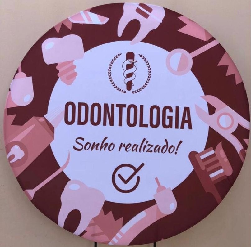 Profissão Odontologia Painel Redondo 150Cm.jpeg - FOCUSEVENTOSJATAI