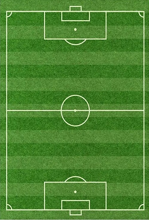 Futebol Gramado Painel Retangular 220X150Cm - FOCUSEVENTOSJATAI