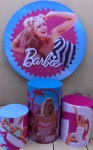 Barbie Real Vestido Preto E Branco Cilindro Redondo Pmg - imagem 2