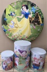 Branca de Neve Passarinhos  E Anões Cilindro Redondo Pmg - imagem 2