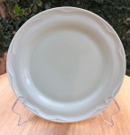 Prato Raso Verde Claro Porcelana Germer 26Cm - imagem 1