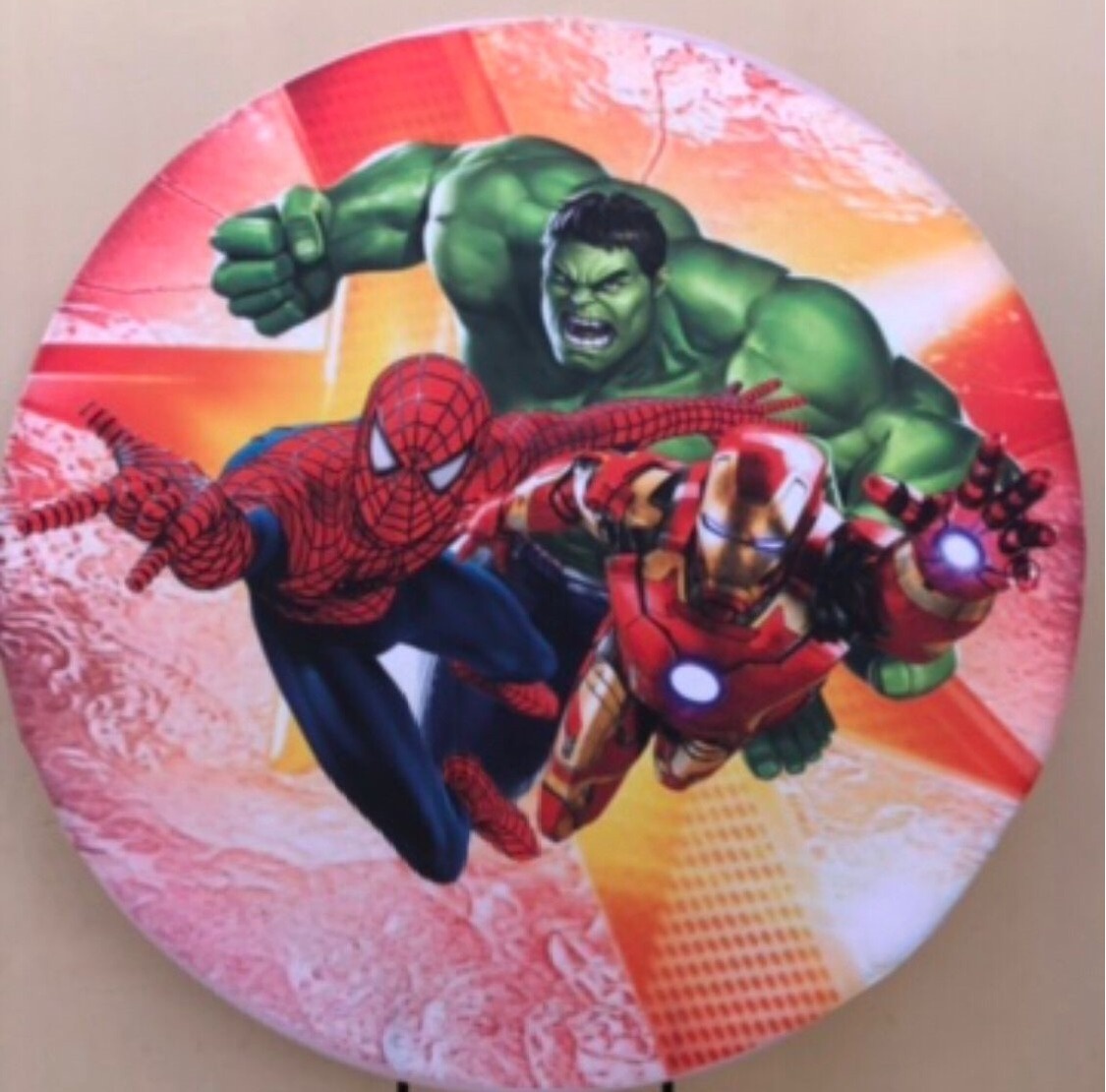 Vingadores Espacial Painel Redondo 150Cm - FOCUSEVENTOSJATAI