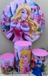 Aurora A Bela Adormecida Princesa Cilindro Redondo Pmg - imagem 2